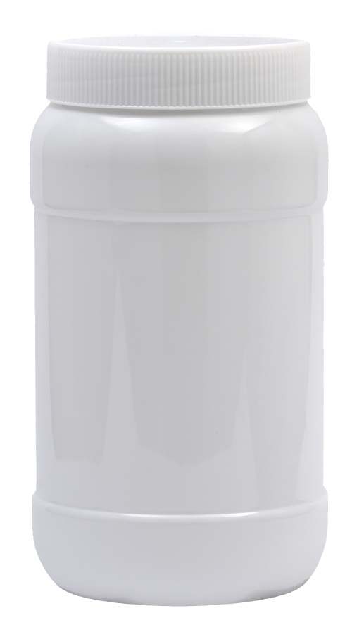 Dóza bílá, šroubovací 1 litr PETE, 10 kusů (100g)
