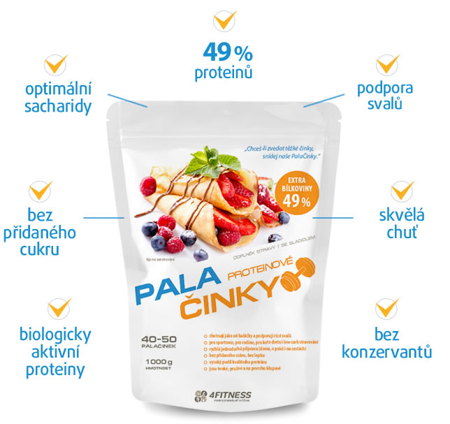 Užij si snídani plnou proteinů! proteinove palacinky