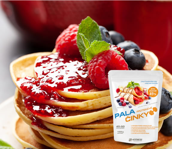Vychtnujte si palačinky plné bílkovin palacinky s proteiny