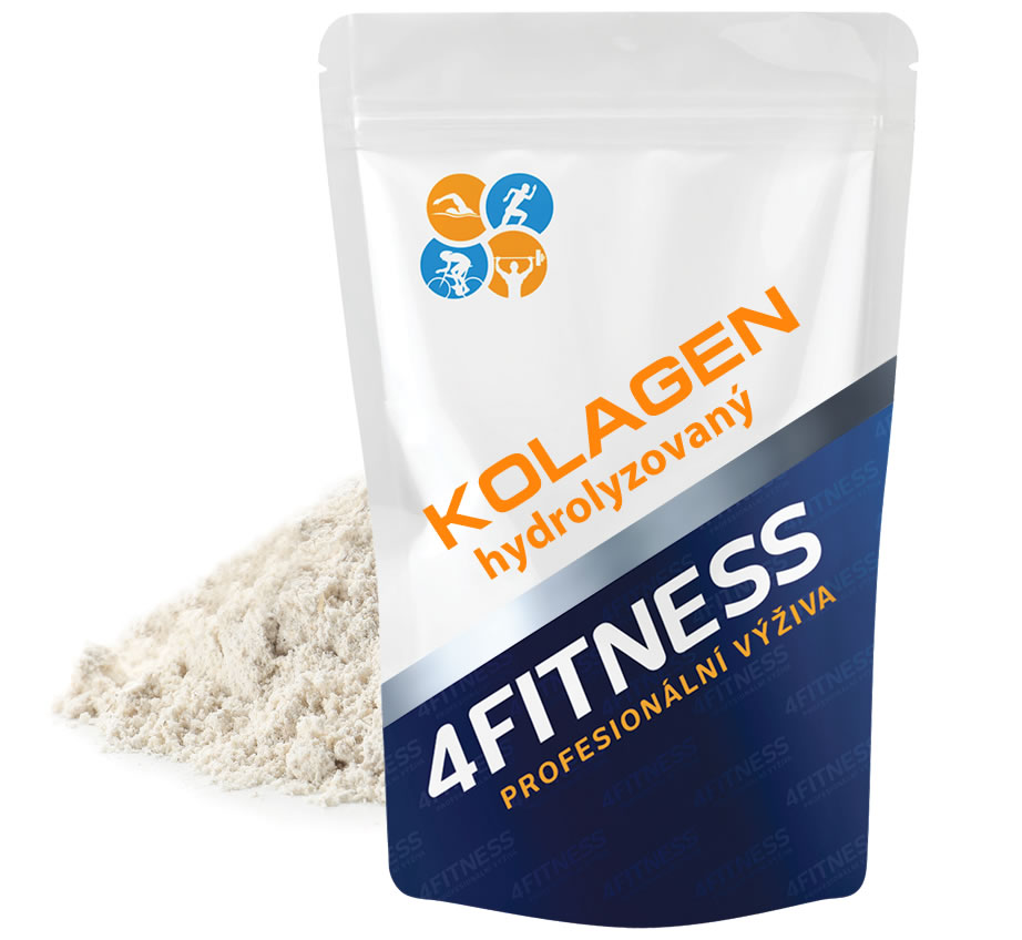 Účinný hydrolyzovaný hovězí kolagen 4Fitness je ideální pro sportovce.