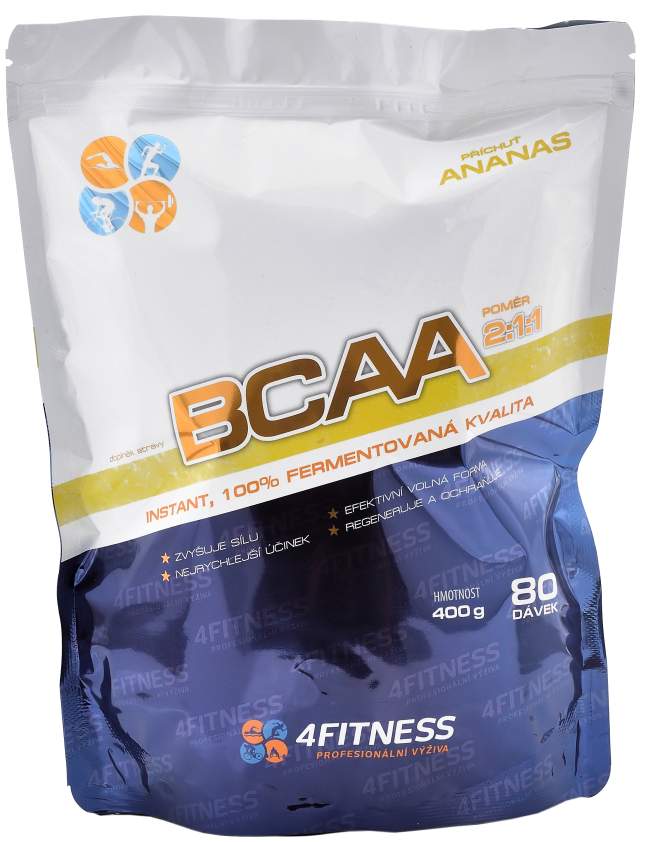 BCAA s ananasovou příchutí – esenciální větvené aminokyseliny