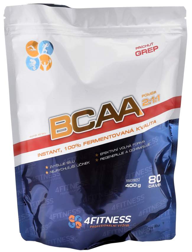 BCAA s citrusovou příchutí – esenciální větvené aminokyseliny