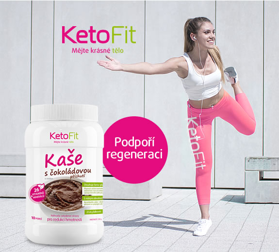 Proteinová čoko kaše KetoFit pro fitness
